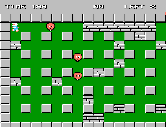 炸弹人 FC 网页版在线玩 - 实机运行截图