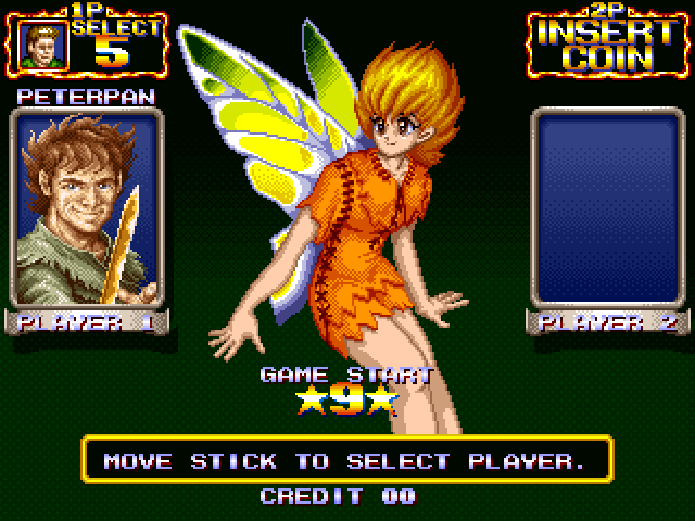 铁钩船长 (彼得潘) 街机 网页版在线玩 - 实机运行截图