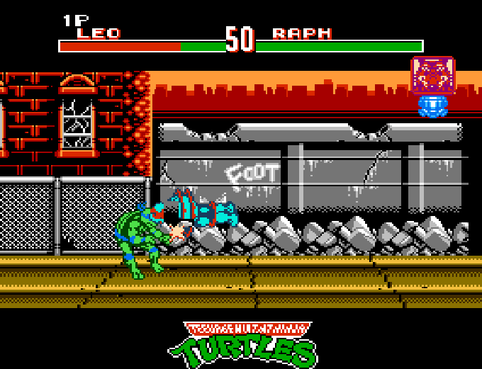 激龟快打 FC 网页版在线玩 - 实机运行截图