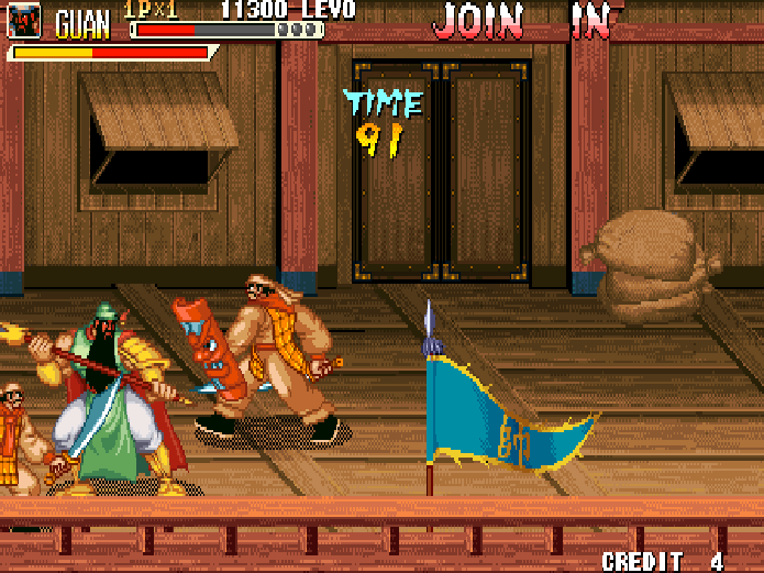 三国战纪 - 风云再起 街机 网页版在线玩 - 实机运行截图