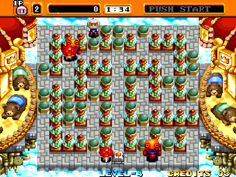 NEO炸弹人 街机 网页版在线玩 - 实机运行截图