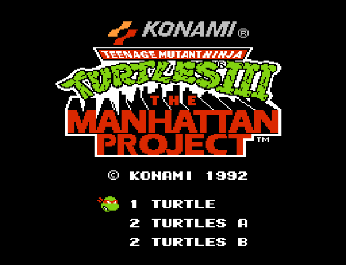 忍者神龟3 FC 网页版在线玩 - 实机运行截图